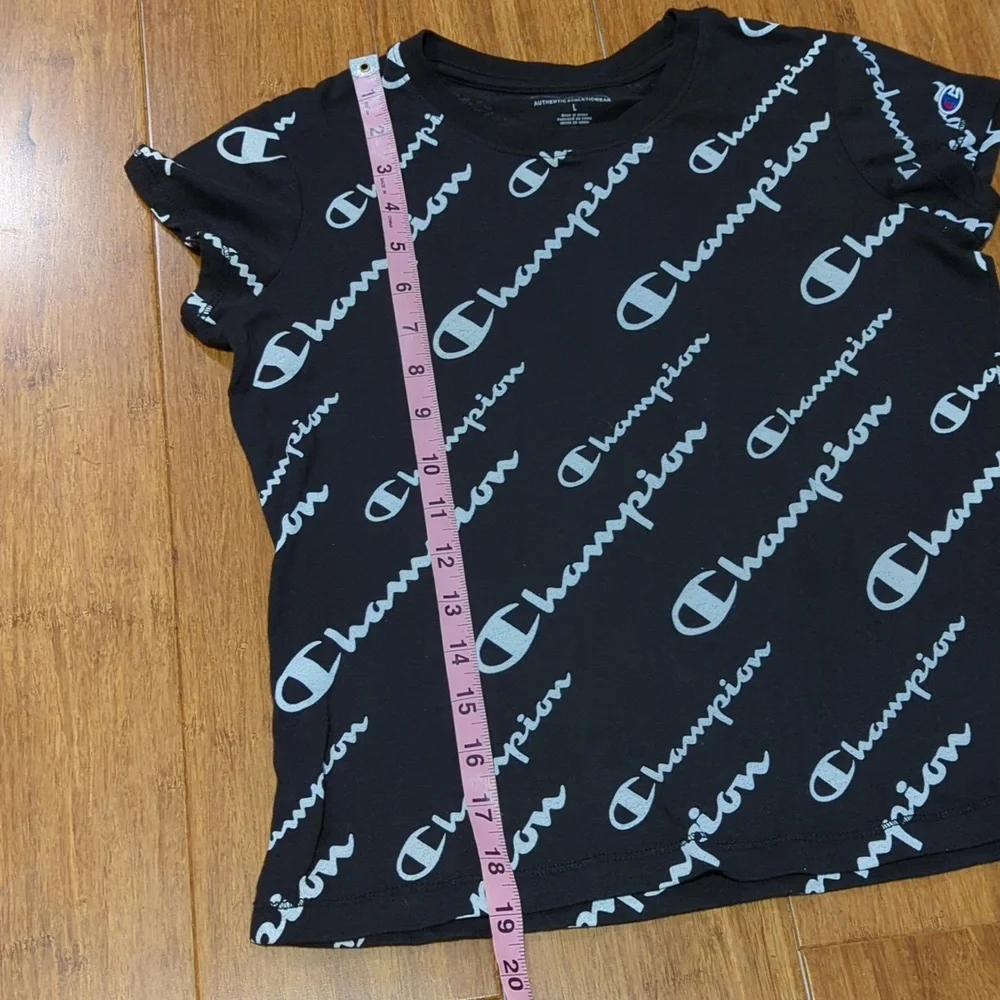 Champion girls black